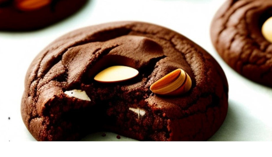 Galletas de chocolate con harina de almendras