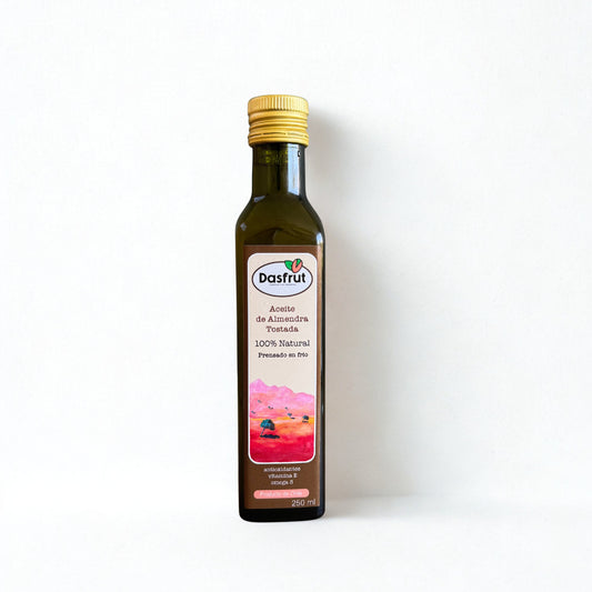 Aceite de almendras tostadas 250ml  Prensado en Frio