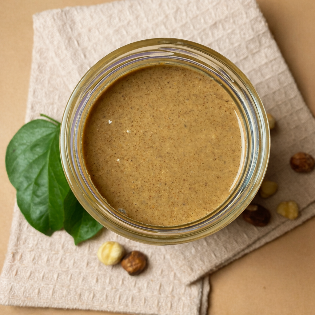 Mantequilla de Avellanas Europeas 100% natural 410grs