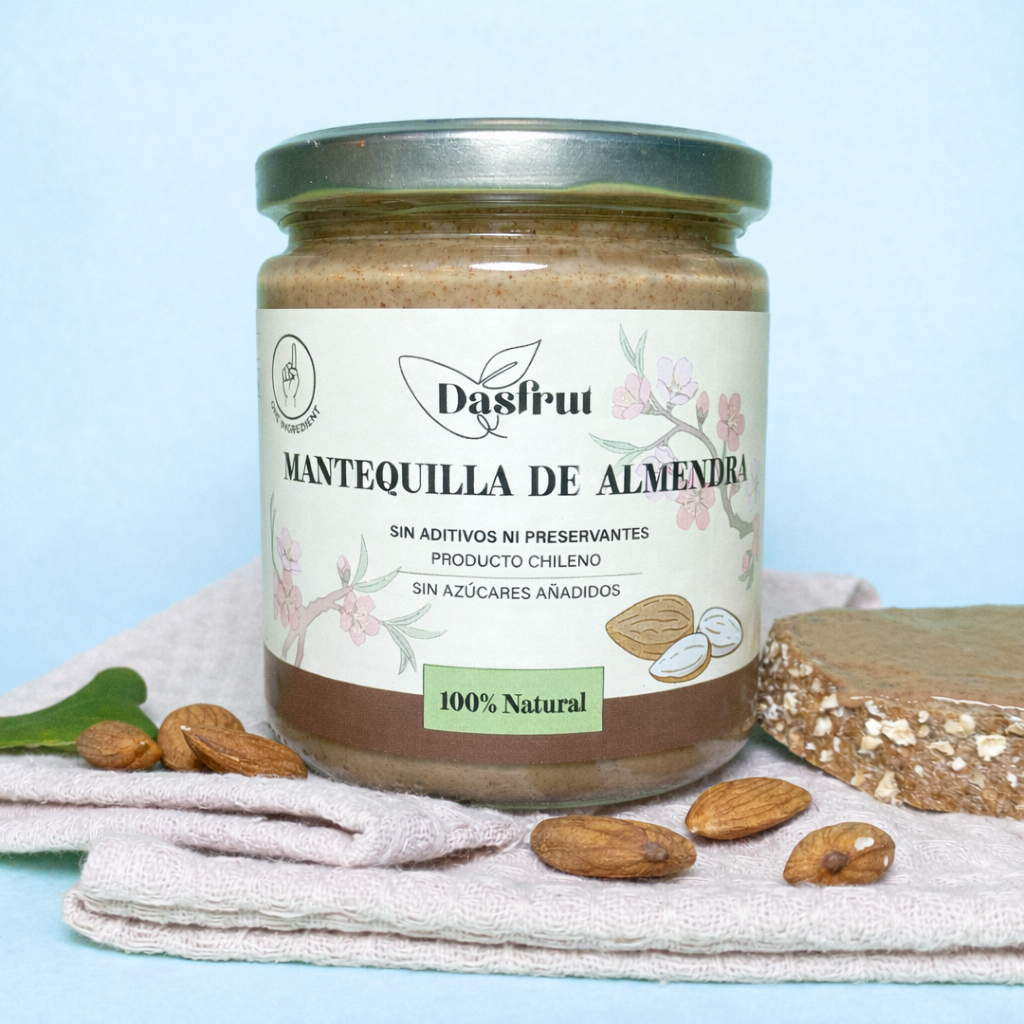 Mantequilla de Almendra 100% natural 410grs