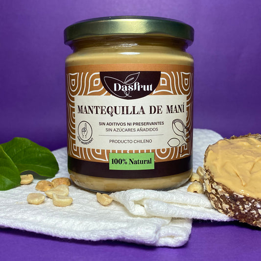 Mantequilla de Maní  100% natural 410grs